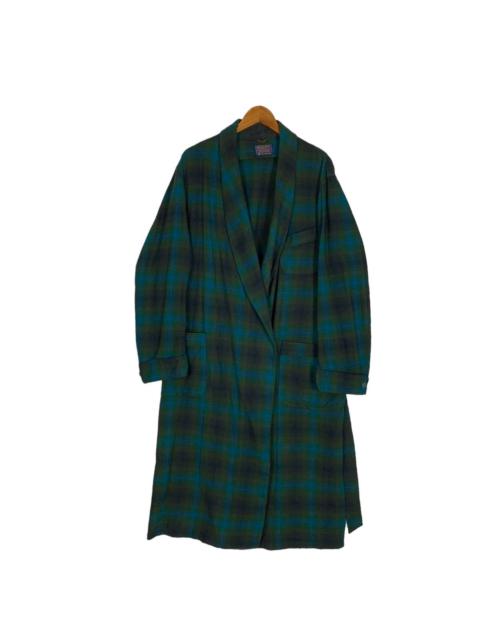 Other Designers Pendleton Woolen Mills Chekered Long Coat