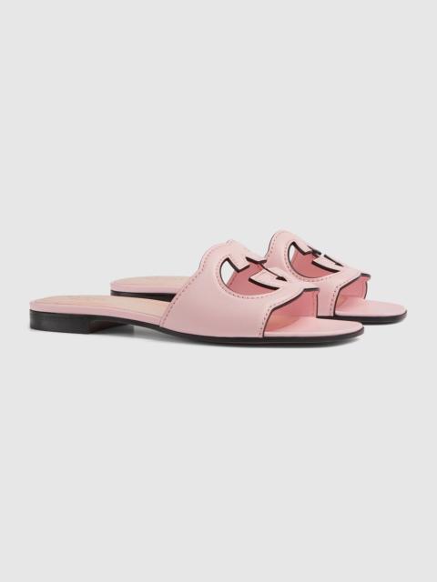 GUCCI Gucci Interlocking G Slide Sandals