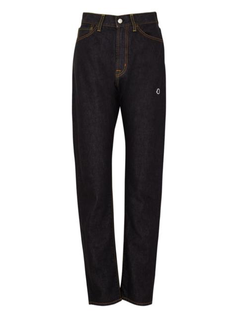 Moncler logo-patch jeans