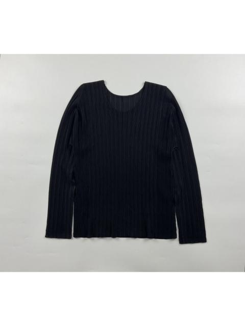 Issey Miyake Pleats Please Pleated Long Sleeve