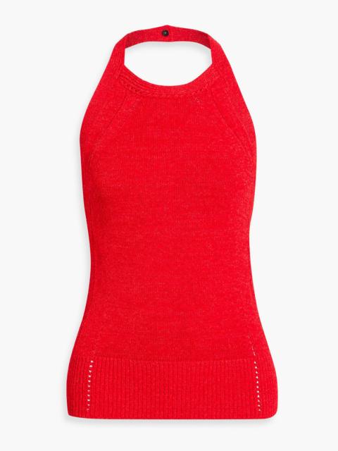 Proenza Schouler Leona knitted halterneck top