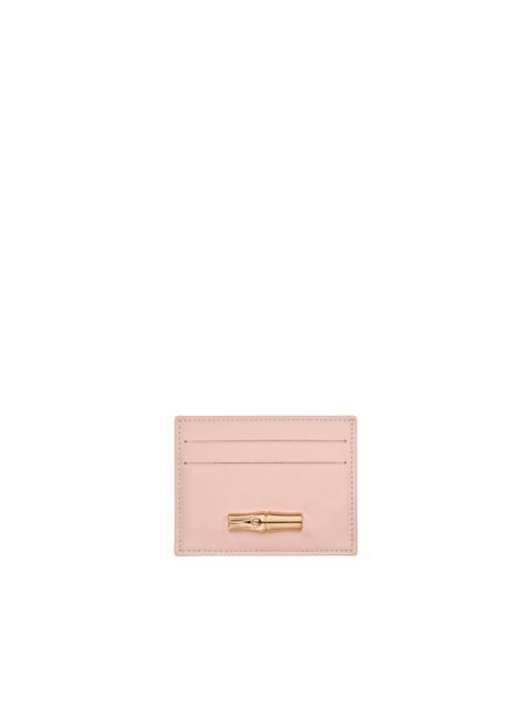 Longchamp `Le Roseau Sleek` Card Holder