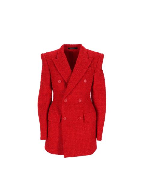 BALENCIAGA Balenciaga Tweed Blazer Jacket Women