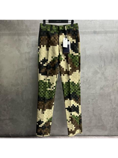 Louis Vuitton Louis Vuitton 2024 Pharrell Williams All-Over Logo Pattern Trousers