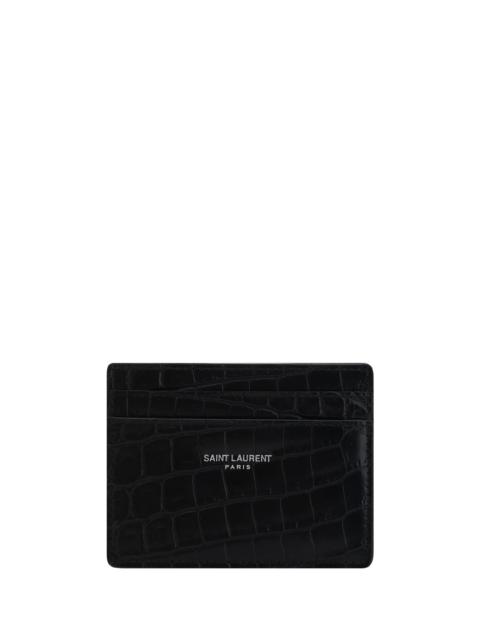 SAINT LAURENT Saint Laurent Men Card Holder