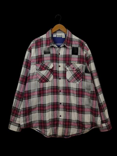 Other Designers L.L. Bean - Timberline Flannel Jacket Checked Travis Scott