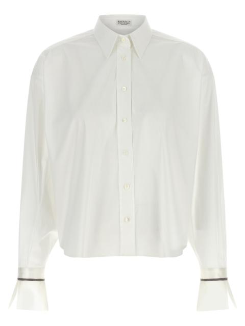 Brunello Cucinelli Brunello Cucinelli Women 'Shiny Cuffs' Shirt