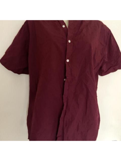 Other Designers UNIQLO Women's Burgundy and Red Blouse