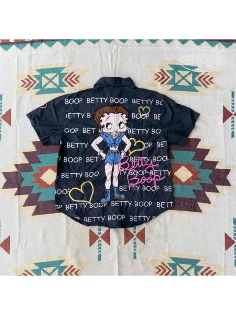 Other Designers Vintage Button Up Shirt BETTY BOOP Chola / Locos