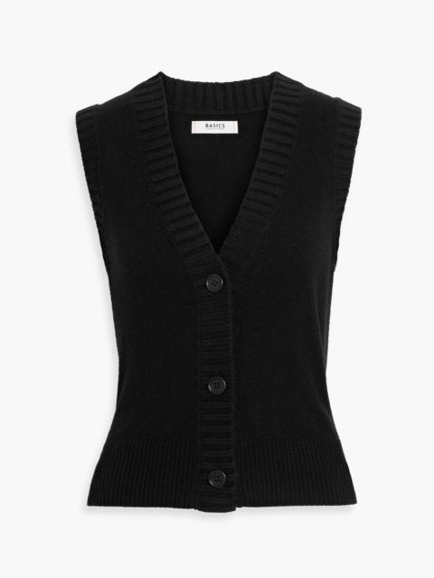 Other Designers Wool and cashmere-blend vest
