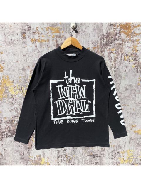 Other Designers Rare! Vintage New Deal NapKin Skateboard Long Sleeve Shirt