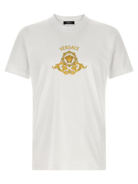 VERSACE Hall Of Heroes Crest T-Shirt White