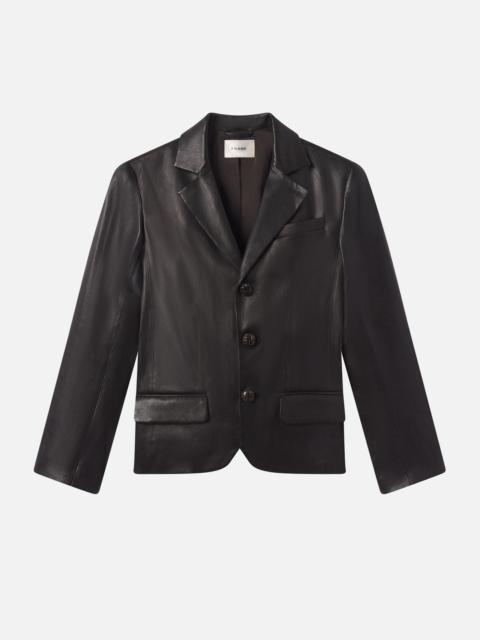 FRAME The Leather Smart Blazer