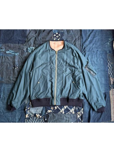 visvim VISVIM 24SS THORSON JKT (MAWATA) MA-1 Reversible Silk Flight Jacket