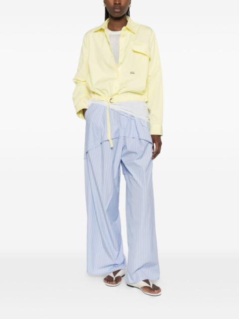 Loewe Loewe Women Cotton Belted Shirt