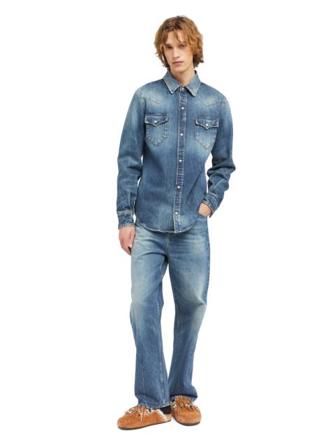 Alanui Pacific Roads Denim Shirt