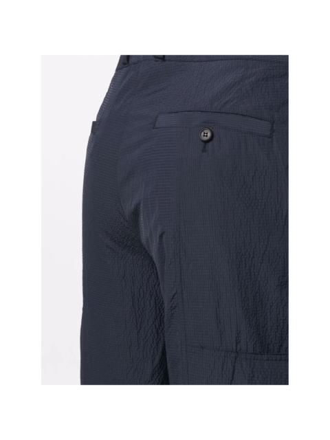 FERRAGAMO Ferragamo Multi-Pocket Seersucker Trousers