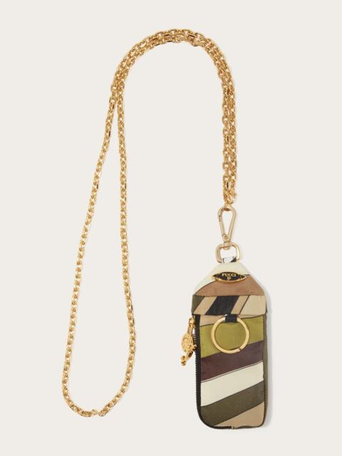 PUCCI IRIDE PRINT CARD HOLDER