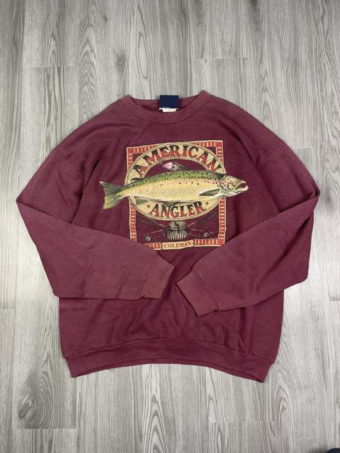 Other Designers Vintage - Vintage Coleman American Angler crewneck pullover