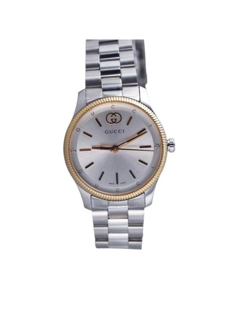 GUCCI Gucci G-Timeless Silver-tone Dial Ladies Watch YA1265070