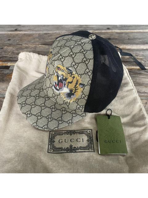 GUCCI HAT BASEBALL RAP GG SUPR. TIG+R