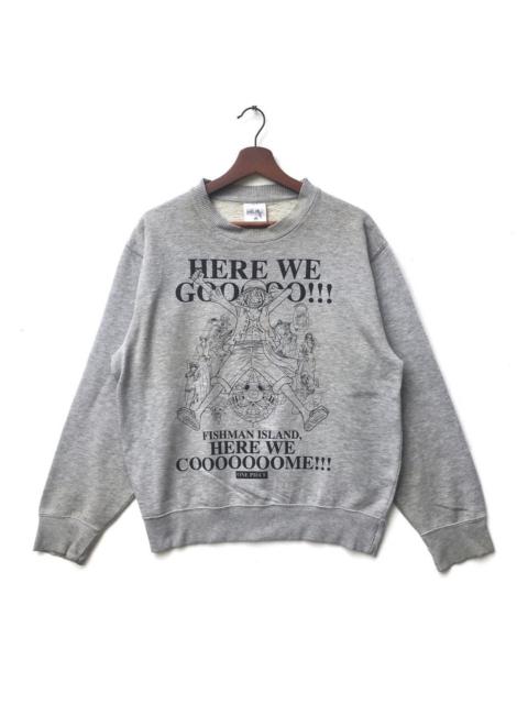Other Designers One Piece Japanese Anime Crewneck