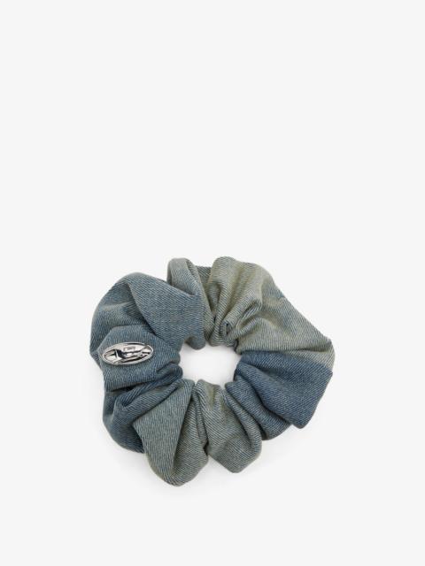 Diesel Diesel Women Denim Bangle Scrunchie Hair Tie