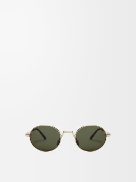Loewe Groove Oval sunglasses