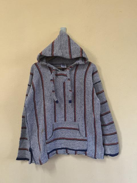 Other Designers Designer - VINTAGE CUAUHTENCO BAJA HOODIE RETRO BOHO PULLOVER