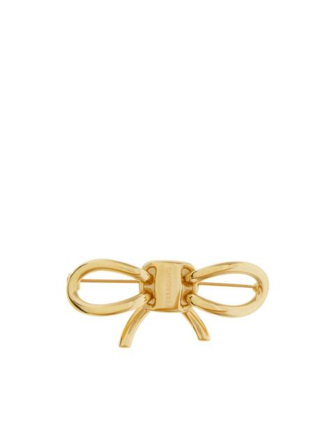 FERRAGAMO Ferragamo Gold Brooches & Pins Women