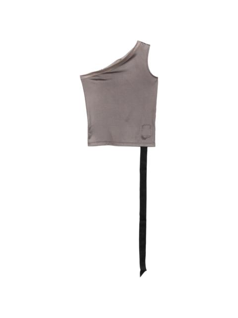 Rick Owens DRKSHDW Rick Owens Drkshdw One-shoulder Ribbon Top