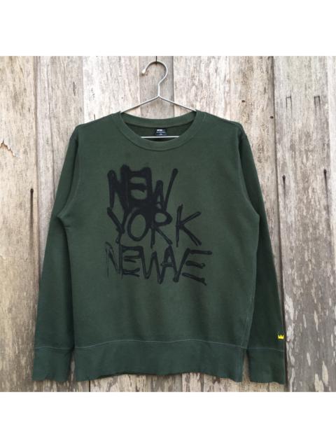 Other Designers Uniqlo - Vintage New York Newave Crewneck Sweatshirt
