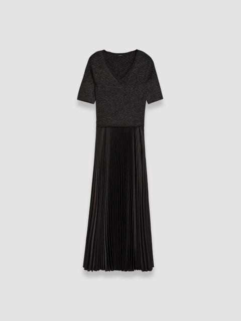 JOSEPH Domat Pleated Lurex Dress