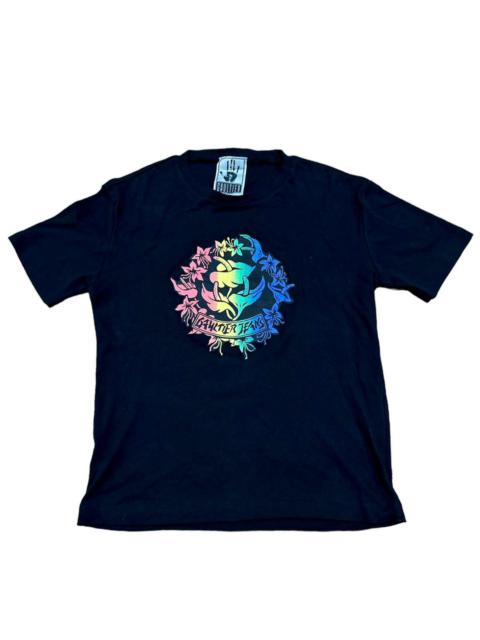 Jean Paul Gaultier 1990’s Jean Paul Gaultier Jeans Floral Mesh Shirt