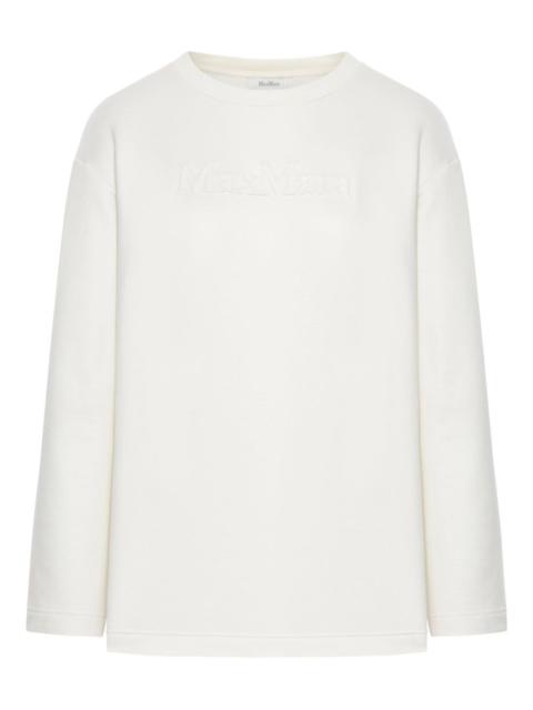 Max Mara embossed-logo sweatshirt