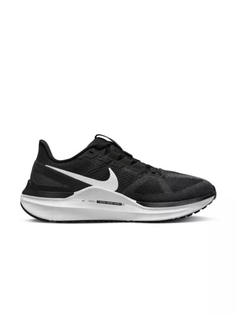 Nike Structure 25 "Black/White/Dark Smoke Grey" Women's Running Shoe