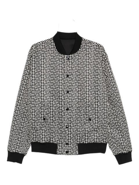 Balmain Balmain Reversible Patterned Bomber Jacket