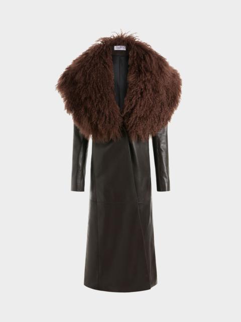 16ARLINGTON LUISA COAT IN LEATHER