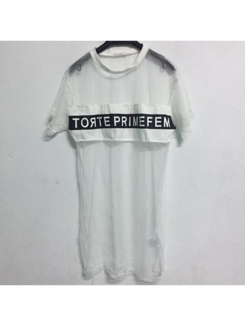 Other Designers Japanese Brand - TORTEPRIMEFEM Mesh Long Shirt