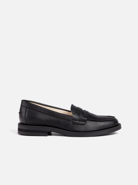 DUKE + DEXTER Wilde Black Vegan Penny Loafer - Women's