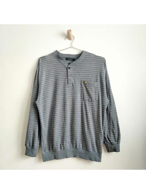 Other Designers Vintage Classic Golden Bear Stripes Pocket