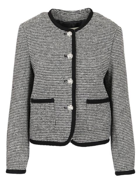 Dunst Boucle Tweed Jacket Jackets Grey