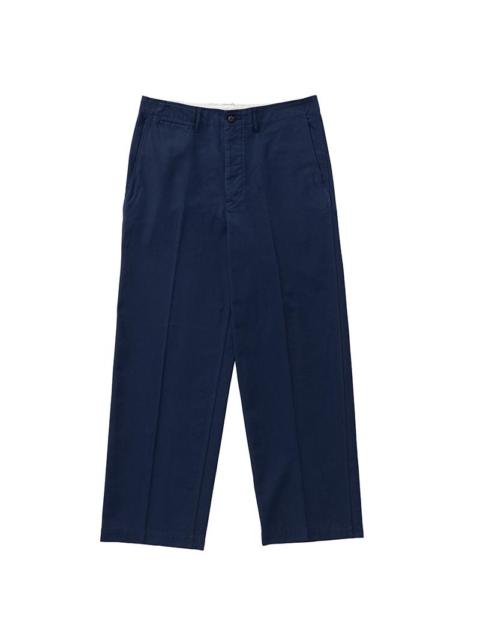 visvim EX WIDE CHINO PANTS NAVY