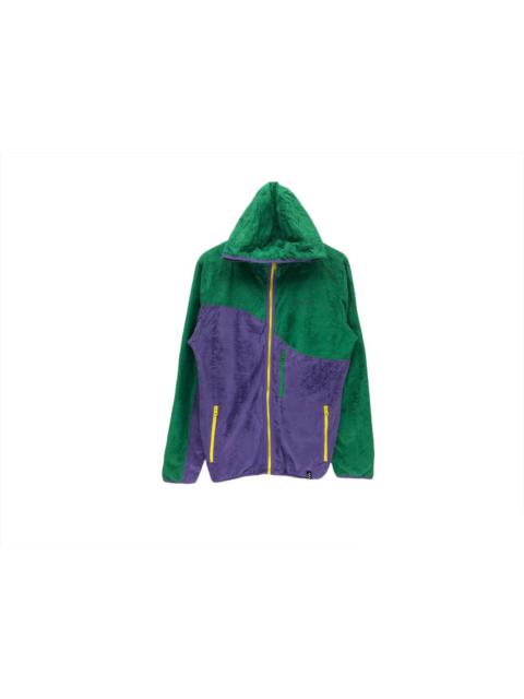 Other Designers Vintage 2-Tone Quiksilver Surf Small Logo Fleece Hoodie