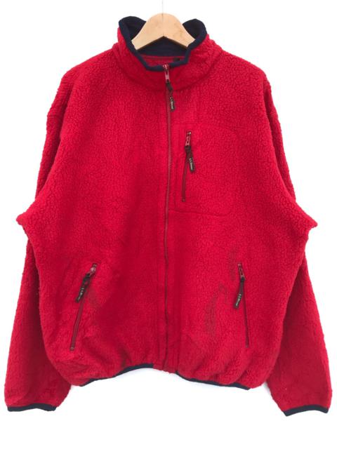 Other Designers L.L. Bean - LL BEAN FLEECE BULKY JACKET FULL ZIPPED