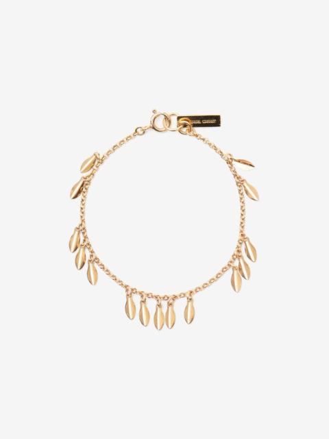 Isabel Marant METAL SHINY LEAF BRACELET