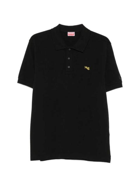 KENZO Kenzo Men Tiger-Patch Polo Shirt