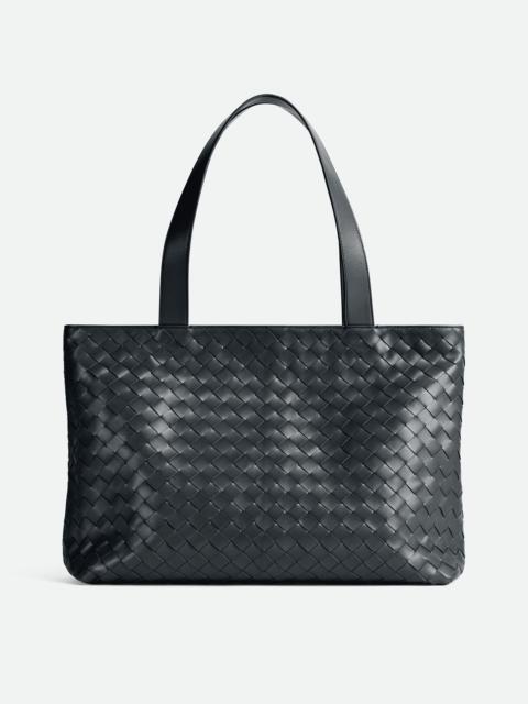 Bottega Veneta Small Intrecciato Zipped Tote