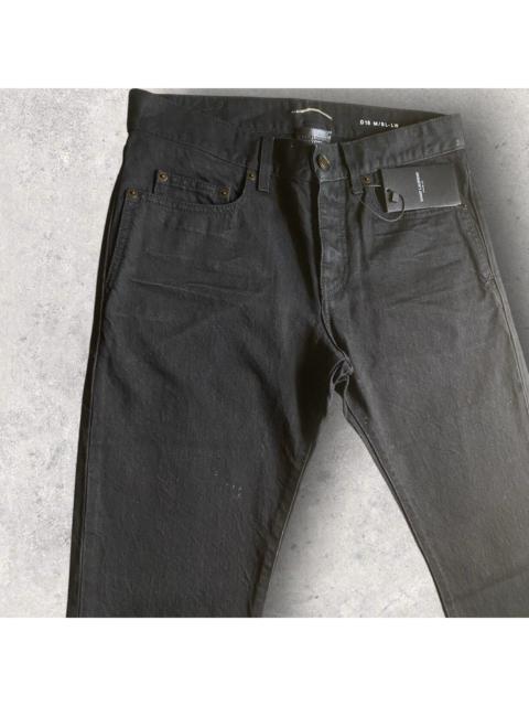 SAINT LAURENT SLP D18 Low Waist Slim Fit Jeans