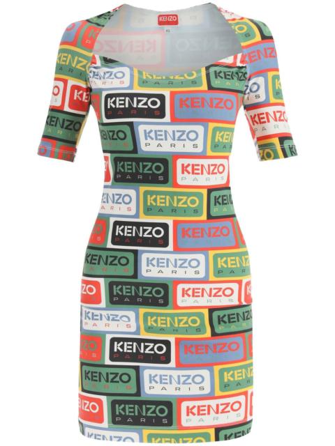 Kenzo 'Kenzo Labels' Mini Dress